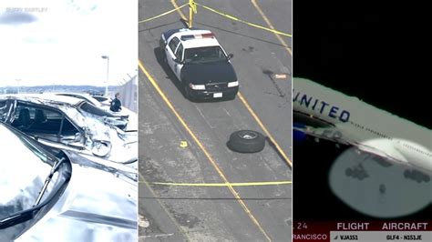 Tire Falls From United Flight Departing From San Francisco Company