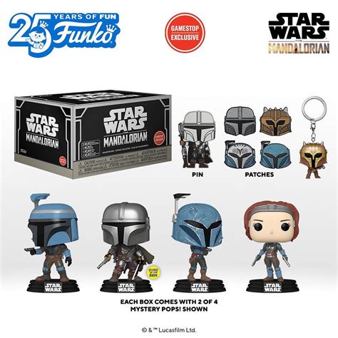 2023 New Funkothe Mandalorian Mystery Box 2023 Gamestop