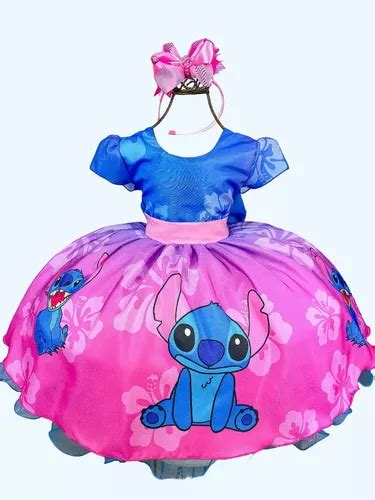 Vestido Infantil Tem Ticos Da Gigi Lilo Lillo Lilas Luxo Parcelamento