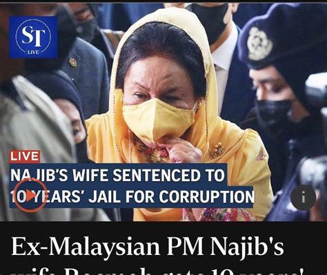 Ex Malaysian Pm Najibs Wife Rosmah Gets 10 Years Jail Fined 303m