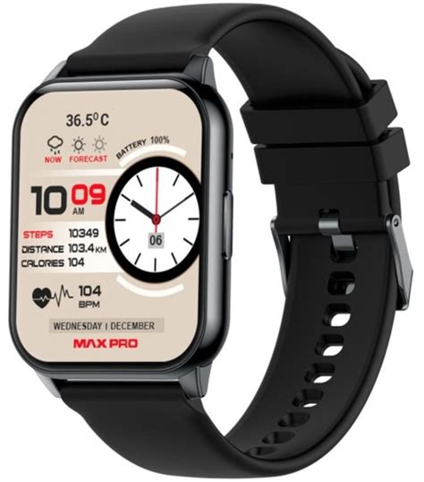 Smartwatch MAXCOM FW 25 ARSEN PRO Negro 1 96