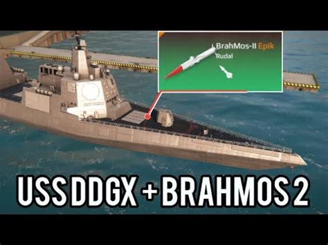 Uss Ddgx With Brahmos Missile Modern Warships Youtube