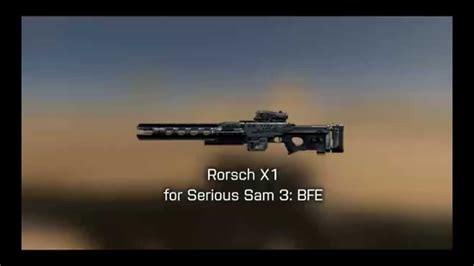 Serious Sam Bfe Rorsch X Railgun From Battlefield Final Stand