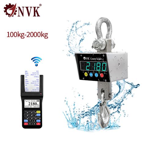 Nvk 300kg 500kg Electronic Crane Scale Industrial Weighing Scale