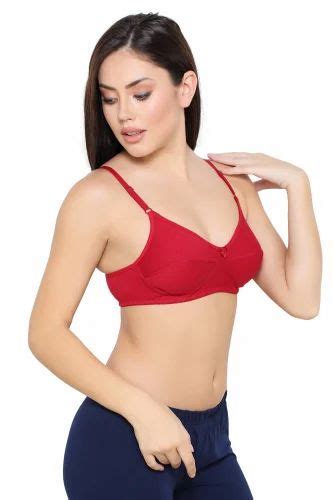 Hosiery Evolove Womena Non Padded Cotton Bra For Inner Wear At Rs 75