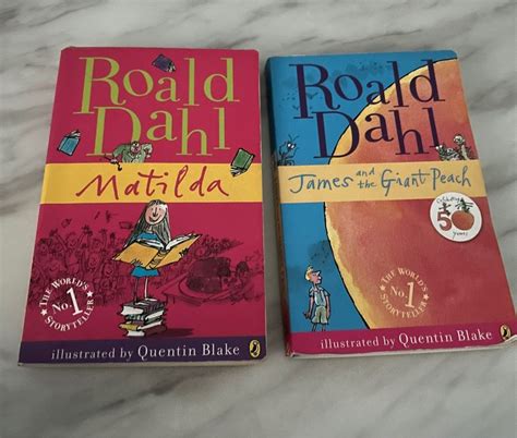 Roald Dahl Books Matilda And James And The Giant Peach Hobbies