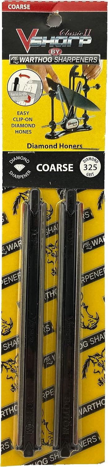 Warthog V Sharp A4 Replacement Hones Coarse 325 Grit For