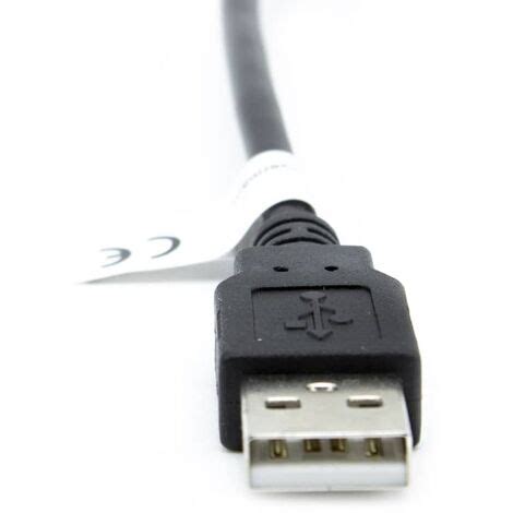 Cable USB 2 0 Para Impresora Tipo B Macho Acodado 90 0 50 M Negro