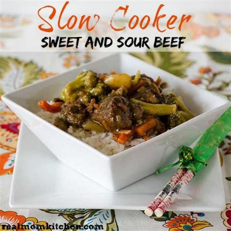 Slow Cooker Sweet and Sour Beef Recipe