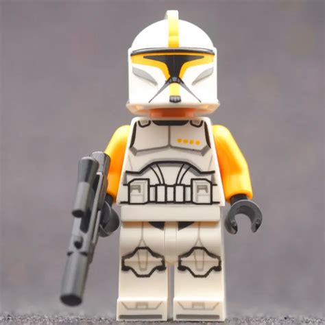 Lego Authentic Clone Trooper Commander Star