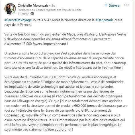 DÉCRYPTAGE Mais que pense vraiment Christelle Morançais du projet de