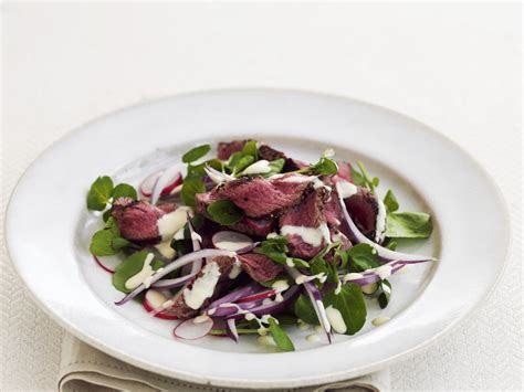 Roastbeef Salat Mit Sauerrahm Dressing Rezept Eat Smarter