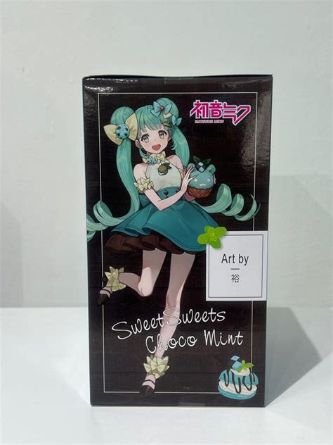 Hatsune Miku Sweet Sweets Series Figure Hatsune Miku Chocolate Mint