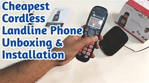 ☎️beetel X70 Cordless Landline Phone Unboxing And Setup Beetel Phone