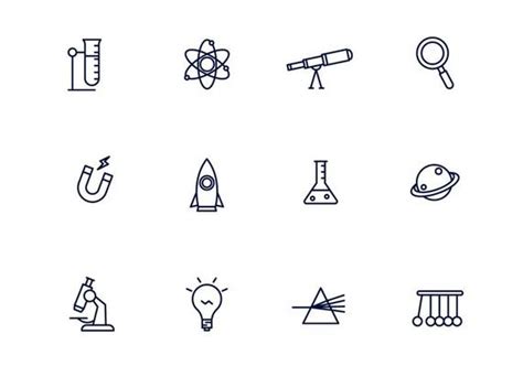 Science Icons Vector Art, Icons, and Graphics for Free Download