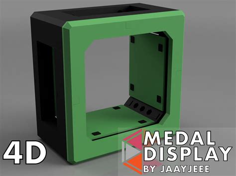 Medaldisplay 4d Modular 3d Printed Display Case By Jaayjeee Makerworld