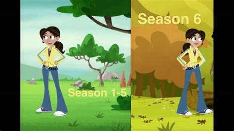 Wild Kratts Aviva Comparison by Bvega41 on DeviantArt