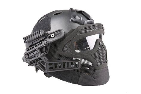 Capacete Airsoft Emerson Gear G Preto Airsofts Brasil