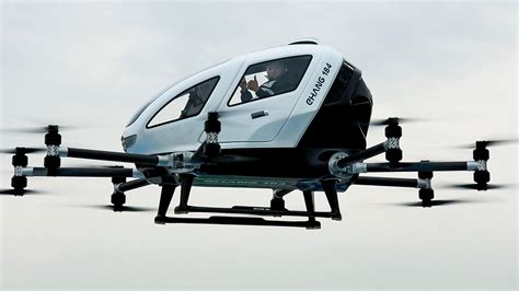 World S 1st Passenger Drone Makes Test Flight In China CGTN