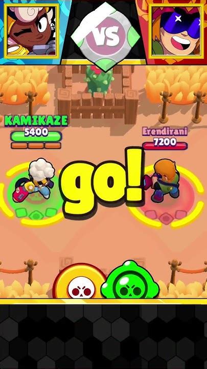 Maisie Vs Buster 1vs1 Brawlstars Kamikaze Maisie Youtube