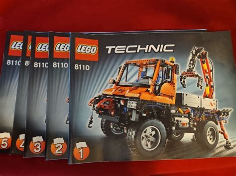 Lego Instruction Books Only Technic Mercedes Benz Unimog U