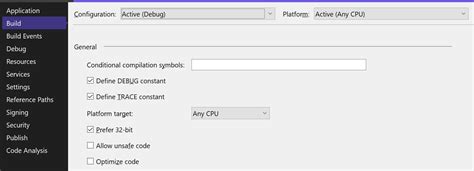 了解生成配置 Visual Studio Windows Microsoft Learn