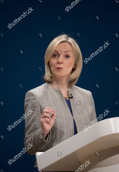 Rt Hon Liz Truss Mp Secretary Editorial Stock Photo Stock Image