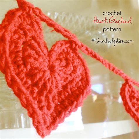 Crochet Heart Garland Pattern Sarahndipities