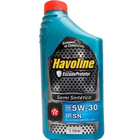 Óleo Texaco Havoline 5w30 Sn Semi Sintético 1 L Lubrificantes