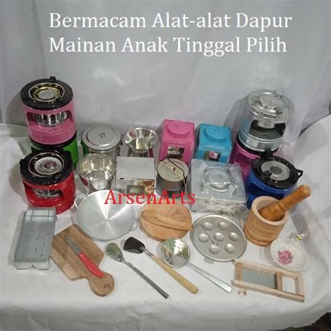 Jual Kitchen Set Mini Mainan Anak Alat Alat Dapur Dan Masak Masakan