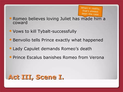 Romeo and Juliet Summary | PPT