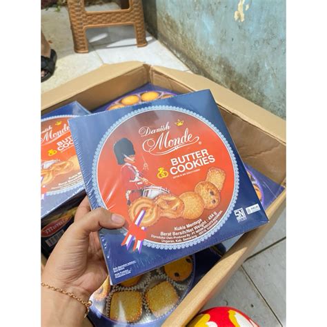 Jual Monde Butter Cookies 454 G Shopee Indonesia