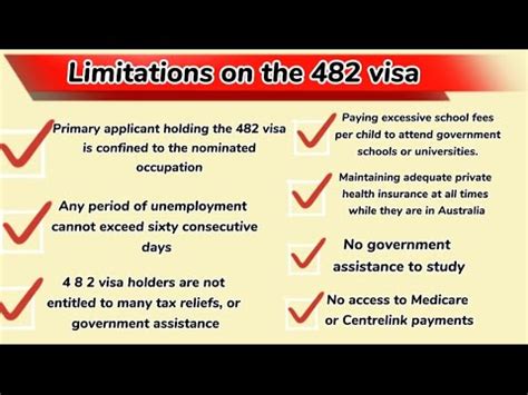 SUBCLASS 482 VISA LIMITATIONS ADVANTAGES Subclass 482 Australia