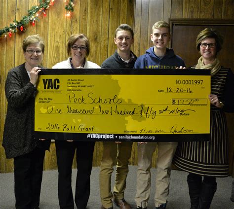 2016 Fall Grants - Sanilac County Community Foundation