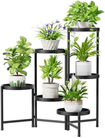 Idavosic Ly Tier Large Plant Stand Indoor Inch Wide Tall Corner