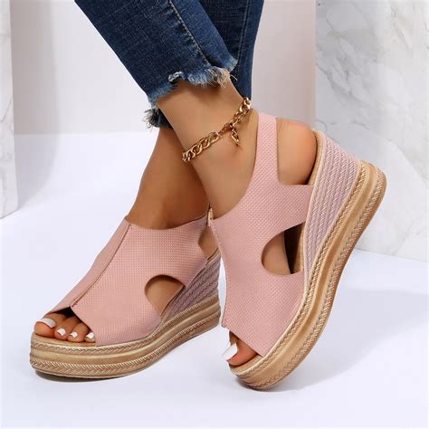 Aueoeo Comfortable Sandals For Women Sandals For Women Dressy Summer