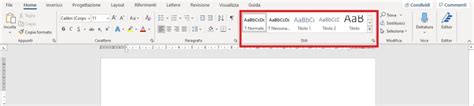 Come Utilizzare La Funzione Stili In Microsoft Word My Web Friend