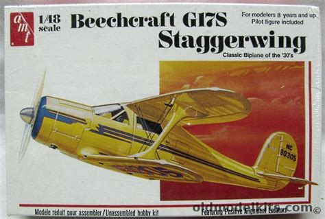 AMT 1/48 Beechcraft G17S Staggerwing, T638