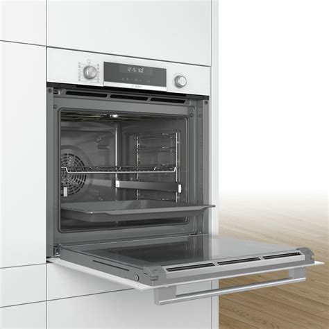 Bosch HBG5780W0 Horno Multifunción Pirolítico 71L Cristal Blanco