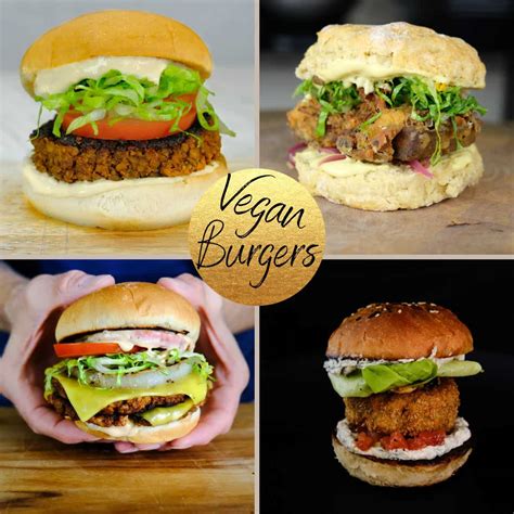 Amazing Vegan Burger Recipes - Those Vegan Chefs