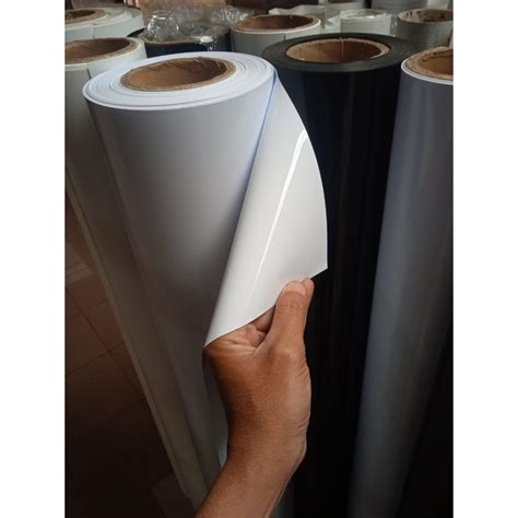 Jual Pvc Sheet Mm Putih Kilap Dan Doff Shopee Indonesia