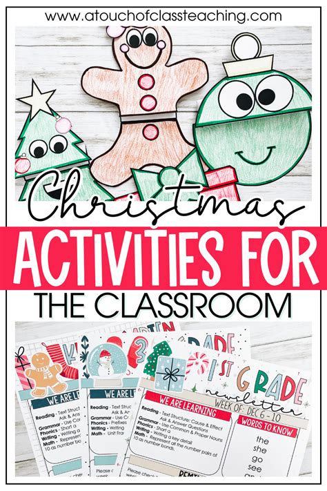 Fun And Engaging Christmas Activities For The Classroom Artofit