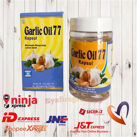 Jual Garlic Oil Kapsul Isi Kapsul Kapsul Minyak Bawang Putih