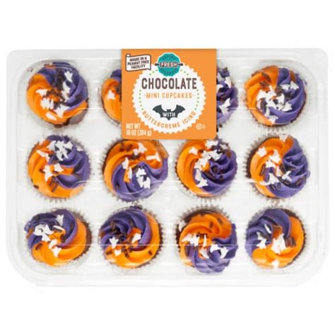 Bakery Fresh Goodness Halloween Chocolate Cupcakes, 12 pk - Kroger