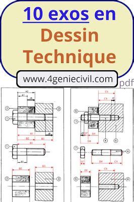 dessin technique exercices corrigés pdf