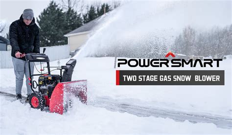 26'' 212cc Two Stage Gas Snow Blower w/ Electric Start PSSW2260LED