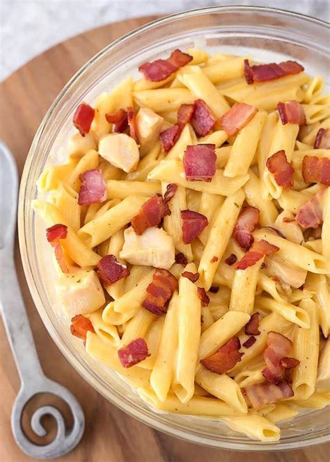 Instant Pot Chicken Bacon Ranch Pasta Is A Tasty Cheesy Pasta Dinner With Chicken And Ranch D