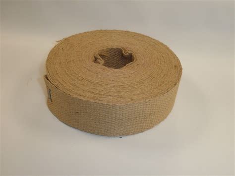 Jute Hessian Upholstery Webbing 50mm 2 Ellbee Fabrics