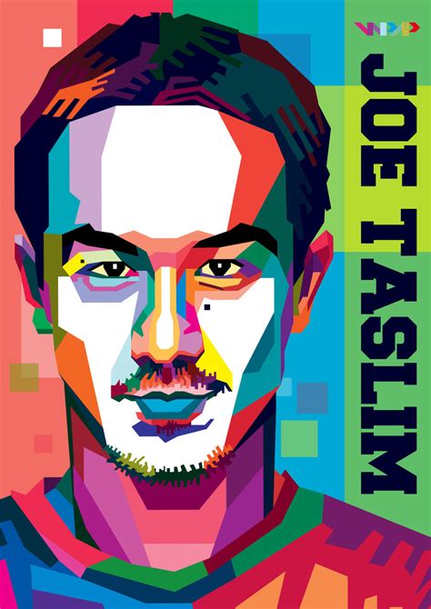 Joe Taslim In WPAP By ARaFah On DeviantArt