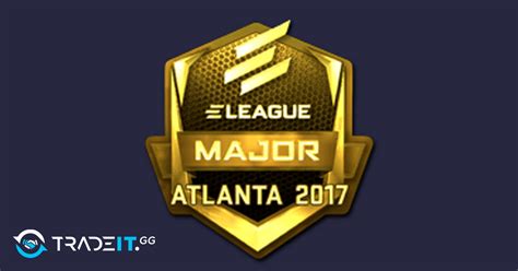 Sticker Eleague Gold Atlanta Tradeit